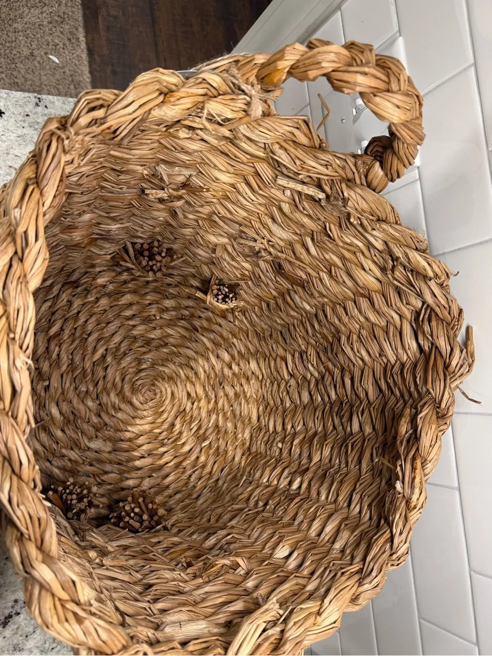 Threshold chunky weave